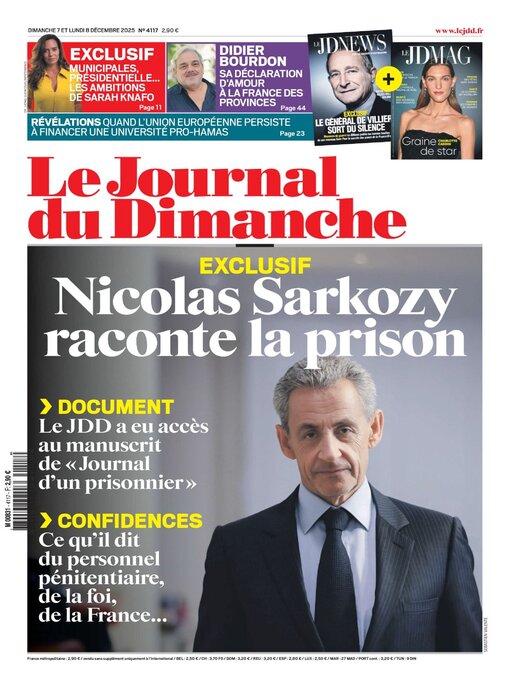 Title details for Le Journal du dimanche by Lagardere Media News - Available